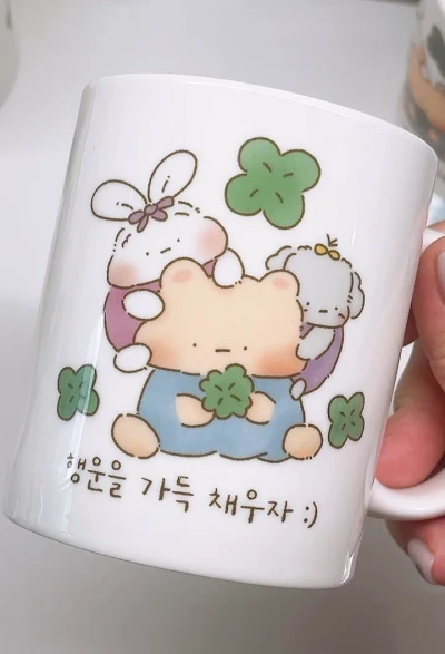 new💜 행운머그컵