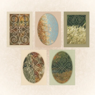 NEW☆໒꒱ 가을 장면 모조지팩 Faded Scenery 