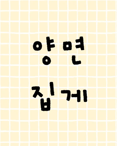 양면집게