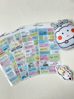 천사 악마 아크릴 집게