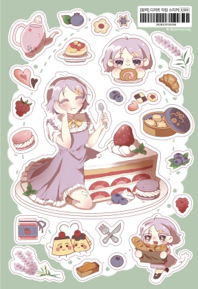 🥐디저트 타임 스티커🍰