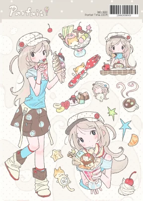 (NEW) Parfait 스티커