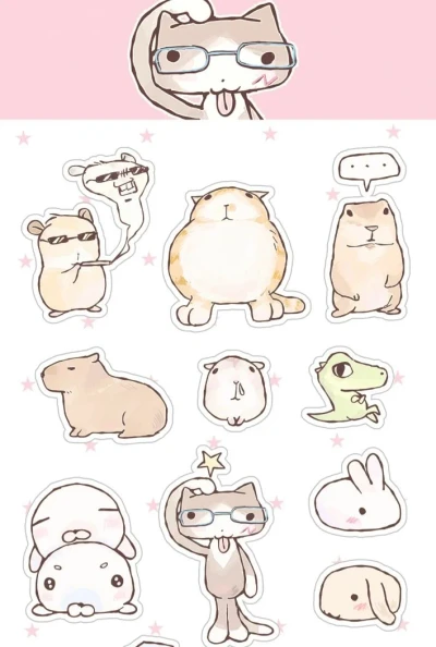 (NEW) 꾸질꾸질스티커 2