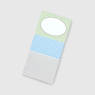 [10% SALE] cute patch memopad (long)