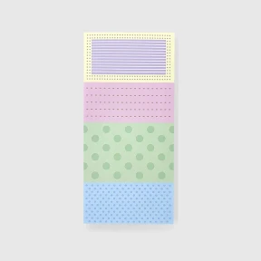 [10% SALE] dot collection memopad (long)