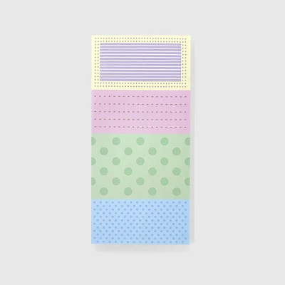 [10% SALE] dot collection memopad (long)