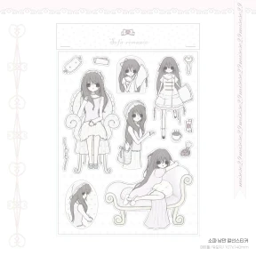 new! 소파 낭만 스티커