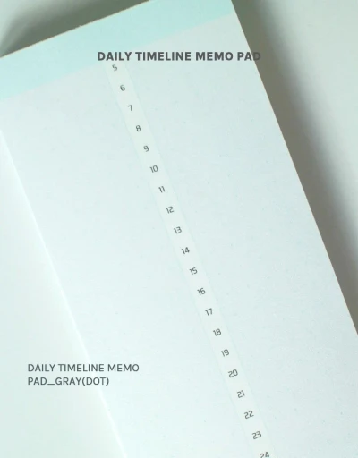 Daily Timeline Memo Pad 3000원→2100원