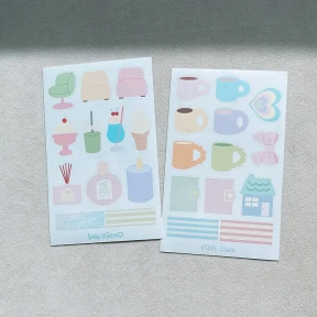해피 리프레쉬 모조지스티커 2pcs