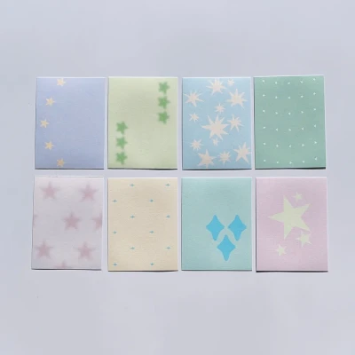 배경 or 메모 모조지스티커 16pcs (별 시리즈)