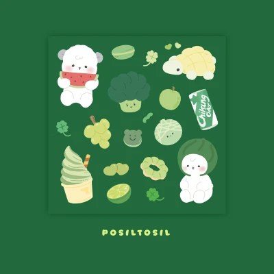 🥦 그린무드 스티커