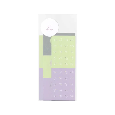 GIFT STICKER (2609) _ 데코레이션 스티커(유포지)