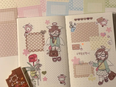 베스트컬러팔레트 모조지 스티커