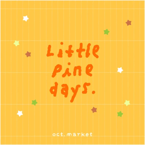 little pine days 10월 마켓