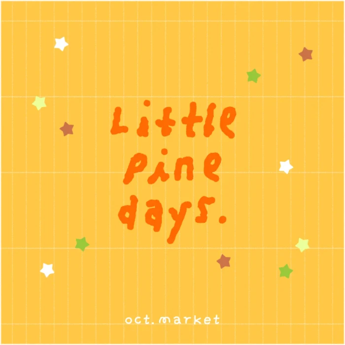 little pine days 10월 마켓