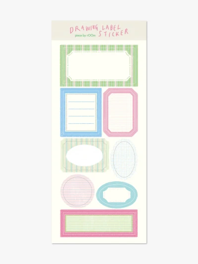 Drawing Label Sticker