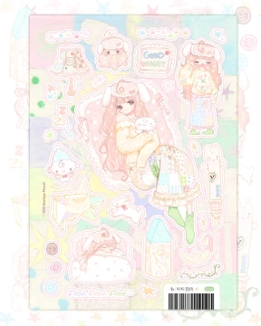 ꒰New!꒱ 포근포근 쿨쿨클럽 스티커