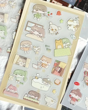 신상) 포근 일상 스티커