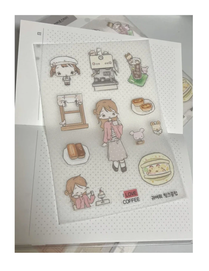 귀여워핑크클럽 페이퍼즈 통판