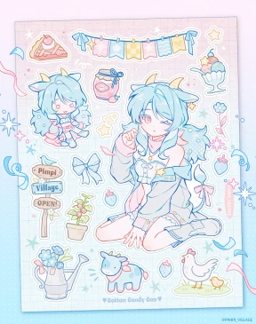💙코튼캔디 카우