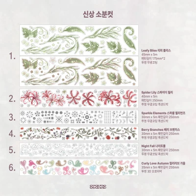 🍁 신상 키스컷 소분