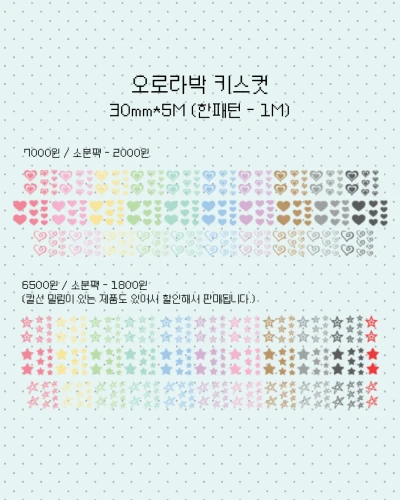 오로라박 키스컷