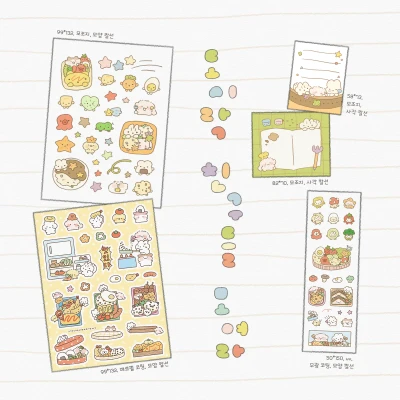 [늉늉샵 x 응꾸] 도시락친구들모여라