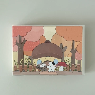 [new] 가을숲속 엽서