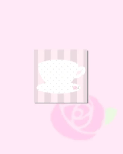 [New] 빈티지 티컵 떡메모지
