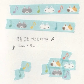 통통음표 마스킹테이프