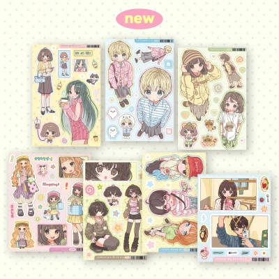 new! 페이퍼즈 클럽 스티커