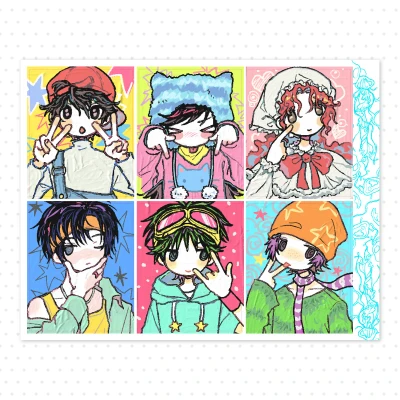 ★HAT, HAT, HAT 스티커