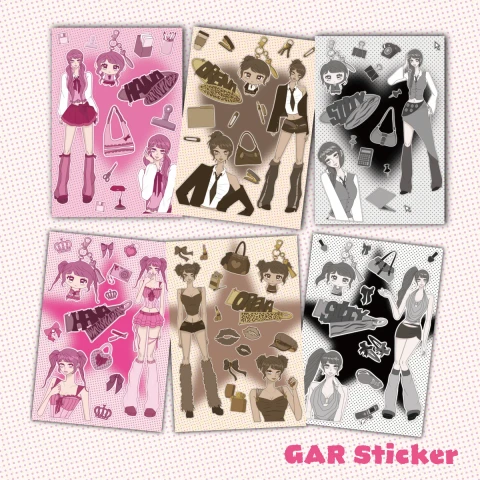 GAR stic-ker 10월 첫 마켓