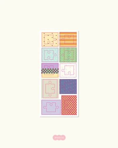[NEW] A piece of puzzle 매트펄스티커