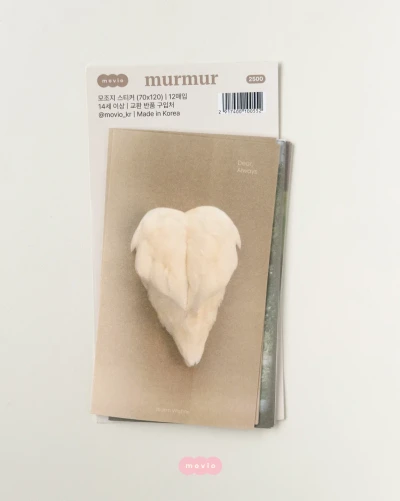 [NEW] murmur 모조지팩 (12장)