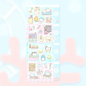 (NEW)담담도츠 아쿠아 아파트 스티커