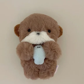 핸드메이드 수달 인형 키링