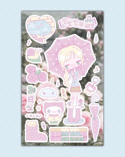 (New) 싱잉인더레인 스티커
