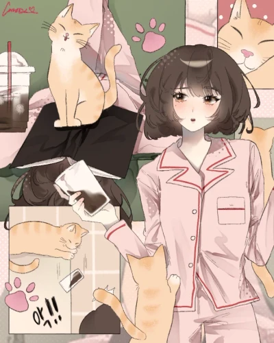 (NEW) 냥글냥글 스티커
