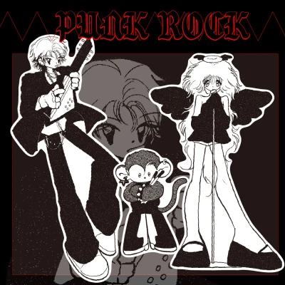 <PUNK ROCKSTAR> 조각스티커
