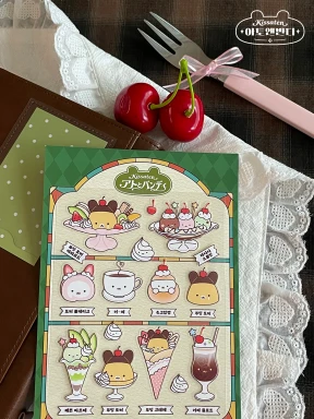[NEW] 푸딩 킷사텐 투명 스티커