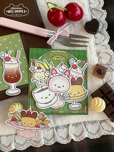 [NEW] 스위트 카페 조각스티커