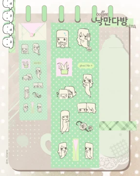 소녀유령 스티커